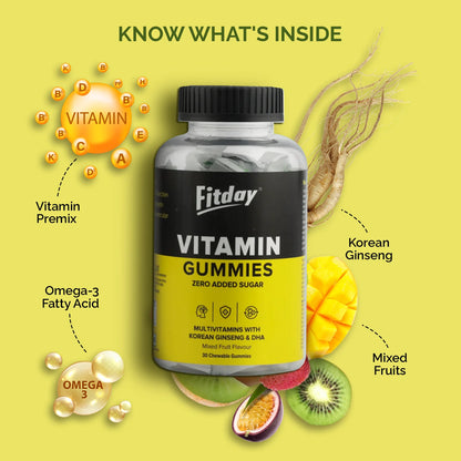 Fitday Multi Vitamin Gummies