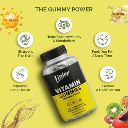 Fitday Multi Vitamin Gummies